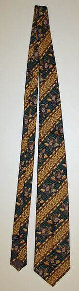 Necktie, House of Dior (French, founded 1946), silk, French 