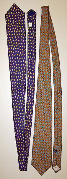 Necktie, House of Dior (French, founded 1946), silk, French 