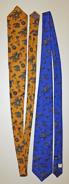 Necktie, House of Dior (French, founded 1946), silk, French