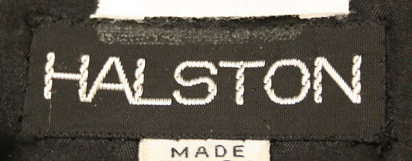 Suit, Halston (American, Des Moines, Iowa 1932–1990 San Francisco, California), wool, American