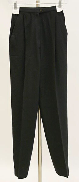 Suit, Halston (American, Des Moines, Iowa 1932–1990 San Francisco, California), wool, American