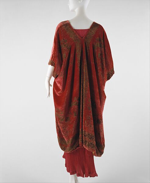 Evening coat, Fortuny (Italian, founded 1906), silk, Italian 