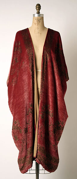 Evening coat, Fortuny (Italian, founded 1906), silk, Italian