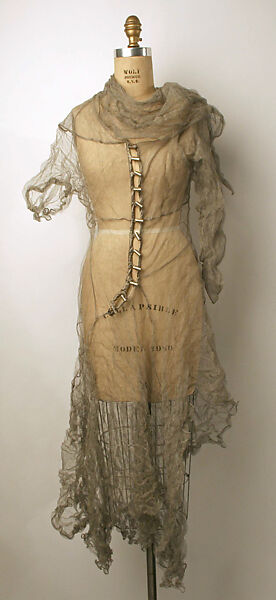 Dress, Sebastian (British), synthetic fiber, British 