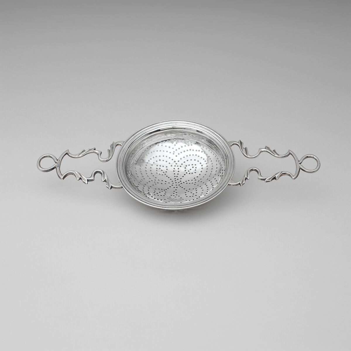 Strainer, Benjamin Burt (American, Boston, Massachusetts 1729–1805 Boston, Massachusetts), Silver, American 