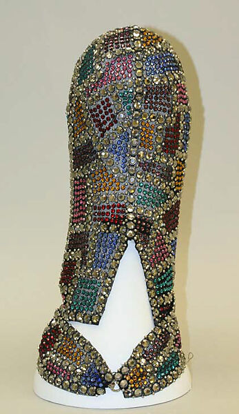 Helmet, Adolfo (American, born Cuba, Cárdenas 1923–2021 New York), silk, metal, plastic, American