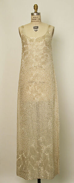 Evening ensemble, Halston (American, Des Moines, Iowa 1932–1990 San Francisco, California), silk, synthetic fiber, plastic, American