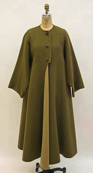 Attributed to Madame Grès (Germaine Émilie Krebs) | Coat