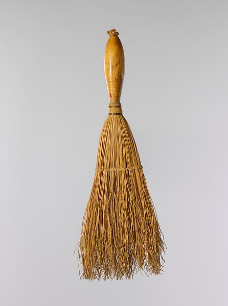 Straw Brush, United Society of Believers in Christ’s Second Appearing (“Shakers”) (American, active ca. 1750–present), Wood; Straw, probably maple, American, Shaker 