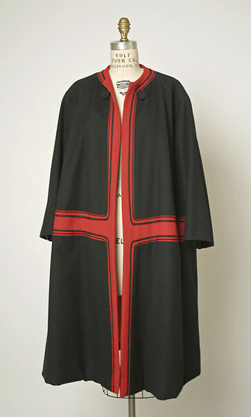 Coat, House of Dior (French, founded 1946), wool, French