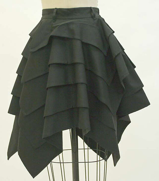 Skirt, Jean Paul Gaultier (French, born 1952), wool, French 