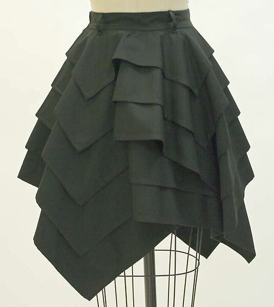 Skirt, Jean Paul Gaultier (French, born 1952), wool, French