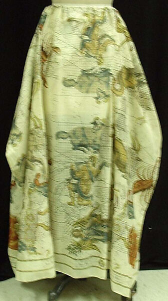 Sarong, Jean Paul Gaultier (French, born 1952), linen, French