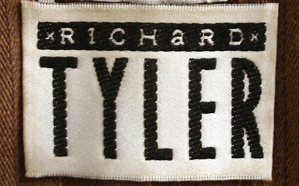 Suit, Richard Tyler (American, born Australia, 1948), polyester, Rayon, silk, American