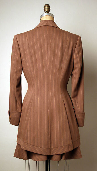 Suit, Richard Tyler (American, born Australia, 1948), polyester, Rayon, silk, American