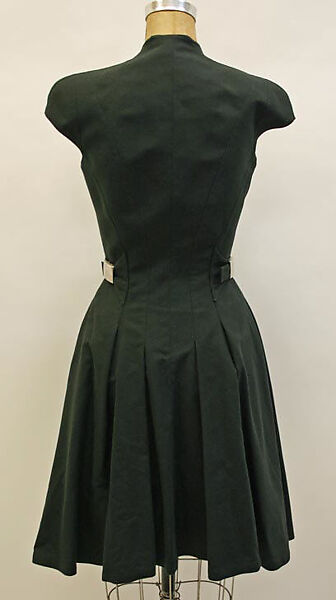 Dress, Mugler (French, founded 1974), cotton, French