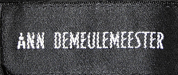 Ensemble, Ann Demeulemeester (Belgian, founded 1985), a) cotton
b) rayon
c) rayon, wool, mohair
d, e) mother-of-pearl, metal, Belgian