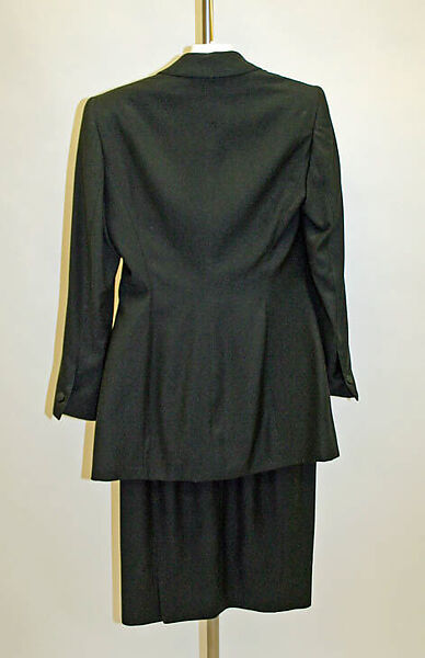 Suit, Claude Montana (French, 1949–2024), synthetic fiber, French