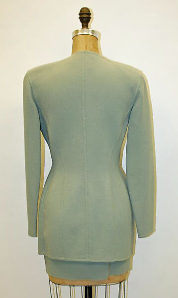 Ensemble, Donna Karan New York (American, founded 1985), (a, b) wool
(c) silk, American