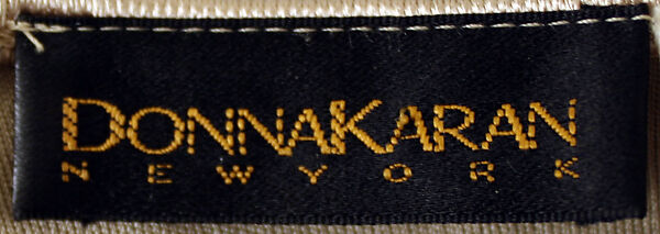 Bodysuit, Donna Karan New York (American, founded 1985), silk, American