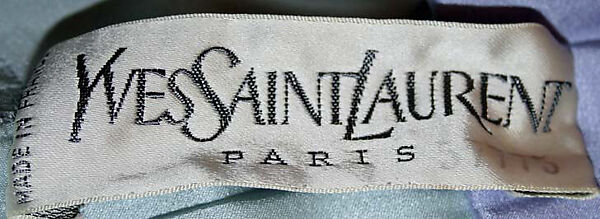 Evening dress, Yves Saint Laurent (French, founded 1961), silk, French
