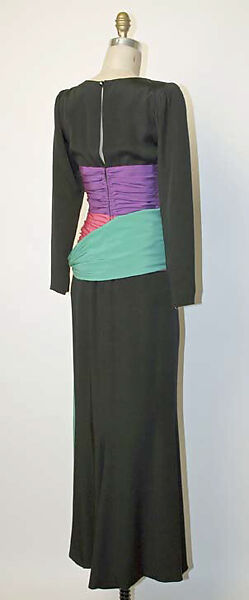 Evening dress, Yves Saint Laurent (French, founded 1961), silk, French