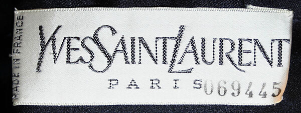Evening dress, Yves Saint Laurent (French, founded 1961), silk, French