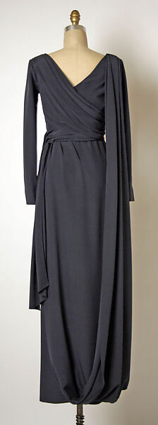 Evening dress, Yves Saint Laurent (French, founded 1961), silk, French