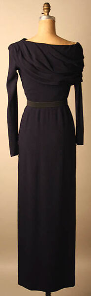 Evening dress, Yves Saint Laurent (French, founded 1961), silk, French