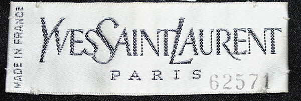 Evening suit, Yves Saint Laurent (French, founded 1961), silk, French