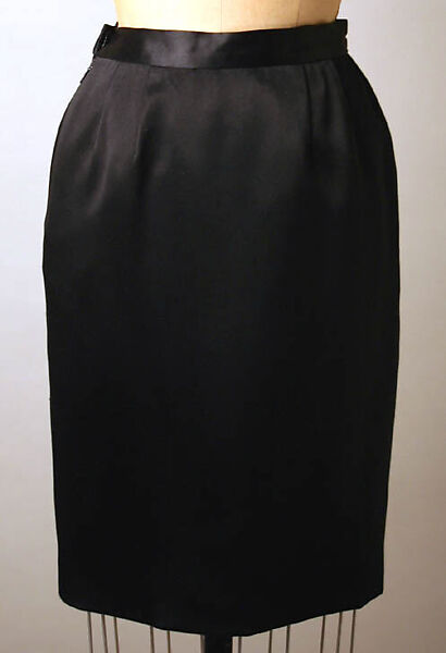 Evening suit, Yves Saint Laurent (French, founded 1961), silk, French
