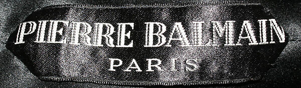 Cocktail dress, House of Balmain (French, founded 1945), wool, silk, French