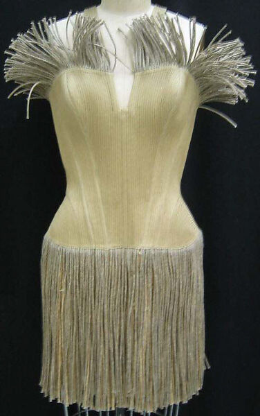 Dress, Azzedine Alaïa (French (born Tunisia), Tunis 1935–2017 Paris), cotton, French 