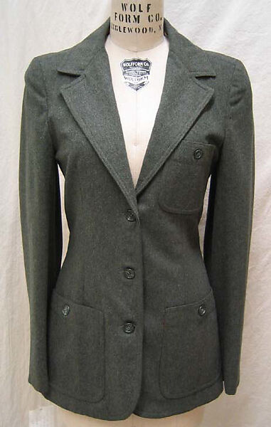 Suit, (a, b) Calvin Klein, Inc. (American, founded 1968), (a, b) wool
(c, d) leather, American 