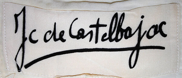 Dress, Jean-Charles de Castelbajac (French, born Casablanca, Morocco, 1949), linen, French