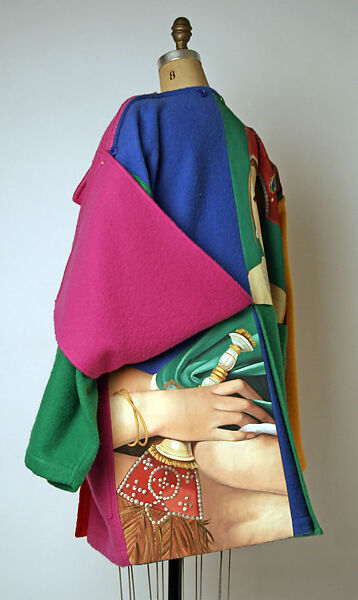 Coat, Jean-Charles de Castelbajac (French, born Casablanca, Morocco, 1949), wool, French