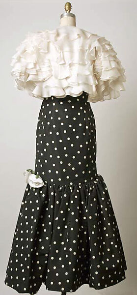 Evening dress, Oscar de la Renta, LLC. (American, founded 1965), silk, American