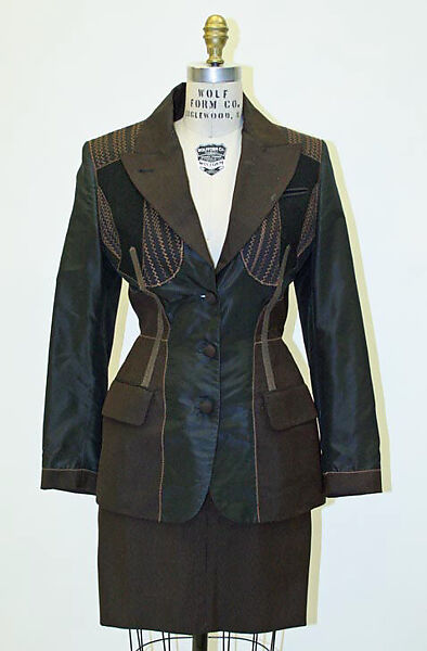 Suit, Jean Paul Gaultier (French, born 1952), synthetic fiber, French 