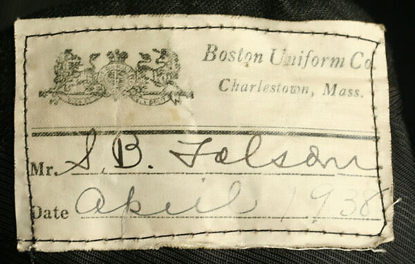 Military uniform, wool, American