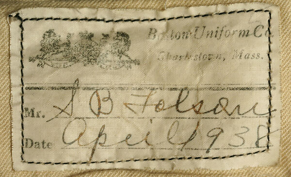 Military uniform, wool, American