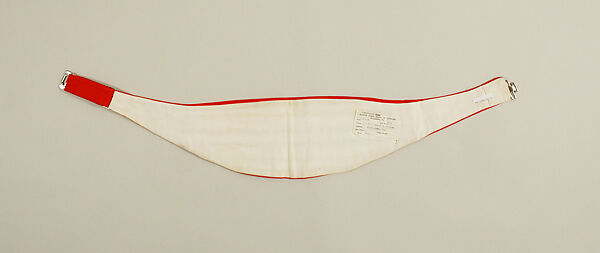 Military uniform, a, c, f) wool
b, h) cotton
d, e, i, j, k) metal
g) silk, American