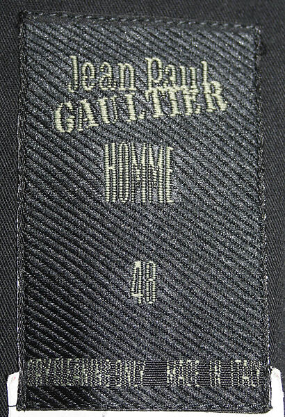 Jacket, Jean Paul Gaultier (French, born 1952), synthetic fiber, French