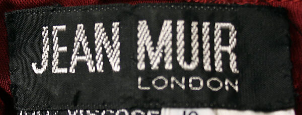 Ensemble, Jean Muir (British, 1966–2007), rayon, British