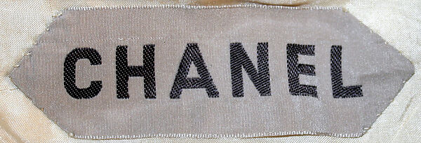 Dress, House of Chanel (French, founded 1910), (a) wool
(b) metal, faux gems, French