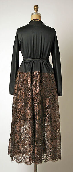 Evening dress, Geoffrey Beene (American, Haynesville, Louisiana 1927–2004 New York), silk, synthetic fiber, American