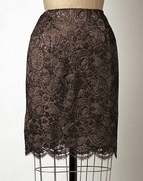 Evening dress, Geoffrey Beene (American, Haynesville, Louisiana 1927–2004 New York), silk, synthetic fiber, American