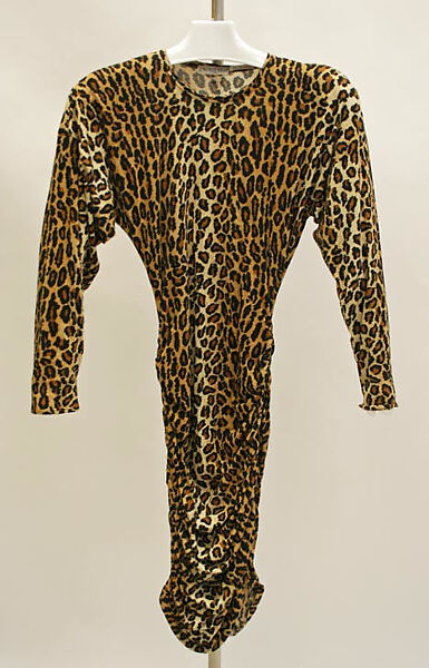 Dress, Patrick Kelly (American, Vicksburg, Mississippi 1954–1990 Paris), synthetic fiber, French 