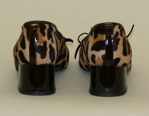 Pumps, Maud Frizon (French, born 1942), leather, pony skin, plastic (vinyl), French