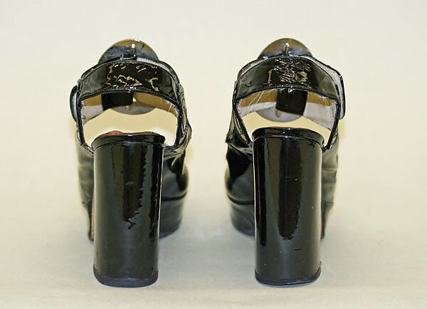 Sandals, John Fluevog (Canadian, born 1948), leather, plastic (polyurethane), metal, Canadian