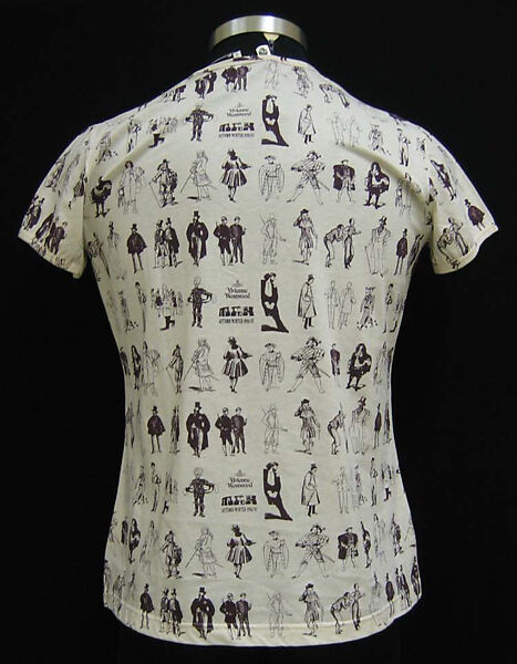 T-shirt, Vivienne Westwood (British, founded 1971), cotton, British